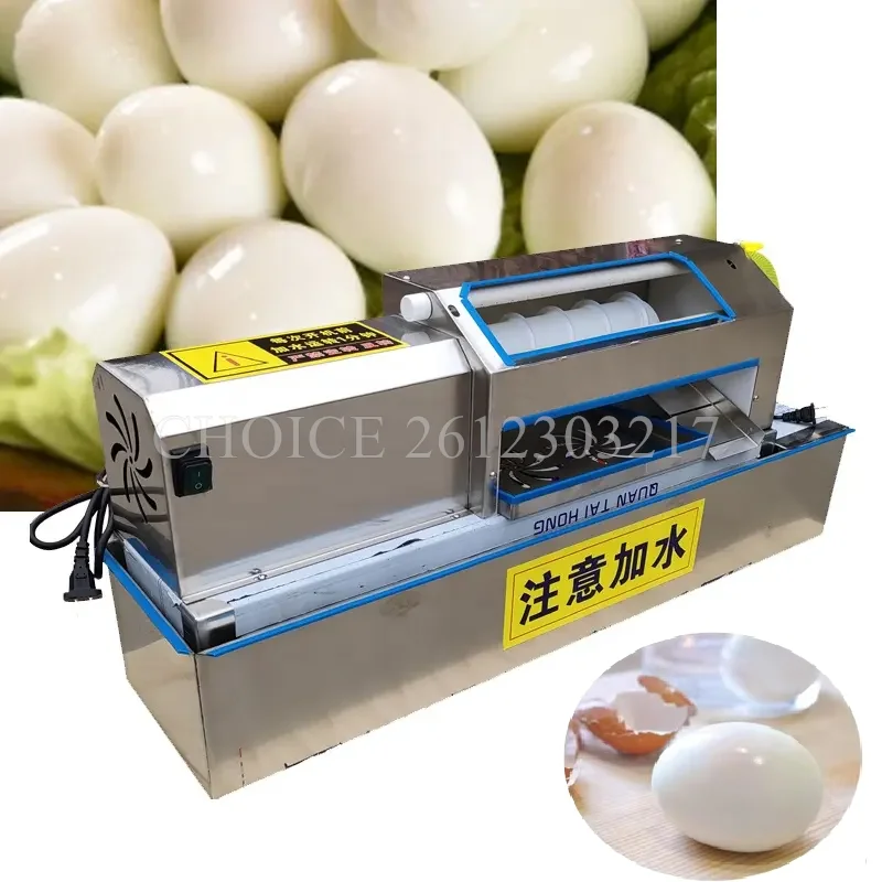 Quail Egg Peeler Machine Automatic Sheller Small Automatic Chicken Egg Shelling Machine Boiled Egg Shell Cracking Machine