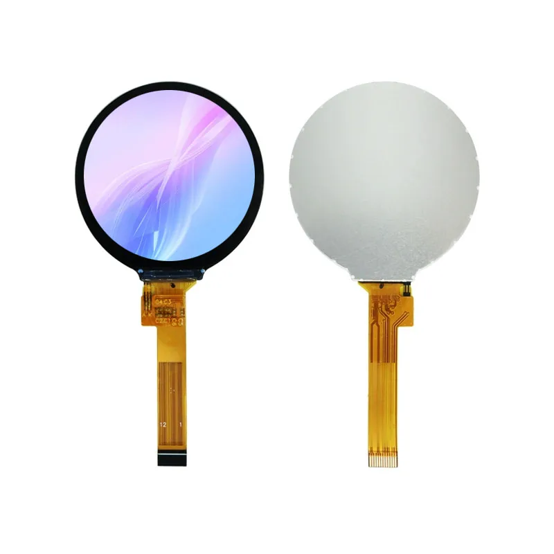 1.6 Inch Round TFT LCD Display, 400x400 MIPI Interface, ST7797 Driver IC, Full Color Circle Screen Small TFT LCD Module