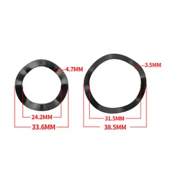 Crank Adjuster Steel Ultrathin Wave Washer 24mm/30mm Adjusting Gasket Adjustment Crankset For Bike Sleeve-SRAM-GXP