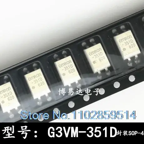 

20PCS/LOT G3VM-351D SOP4 G3VM-351AQY210EH TLP222G-1