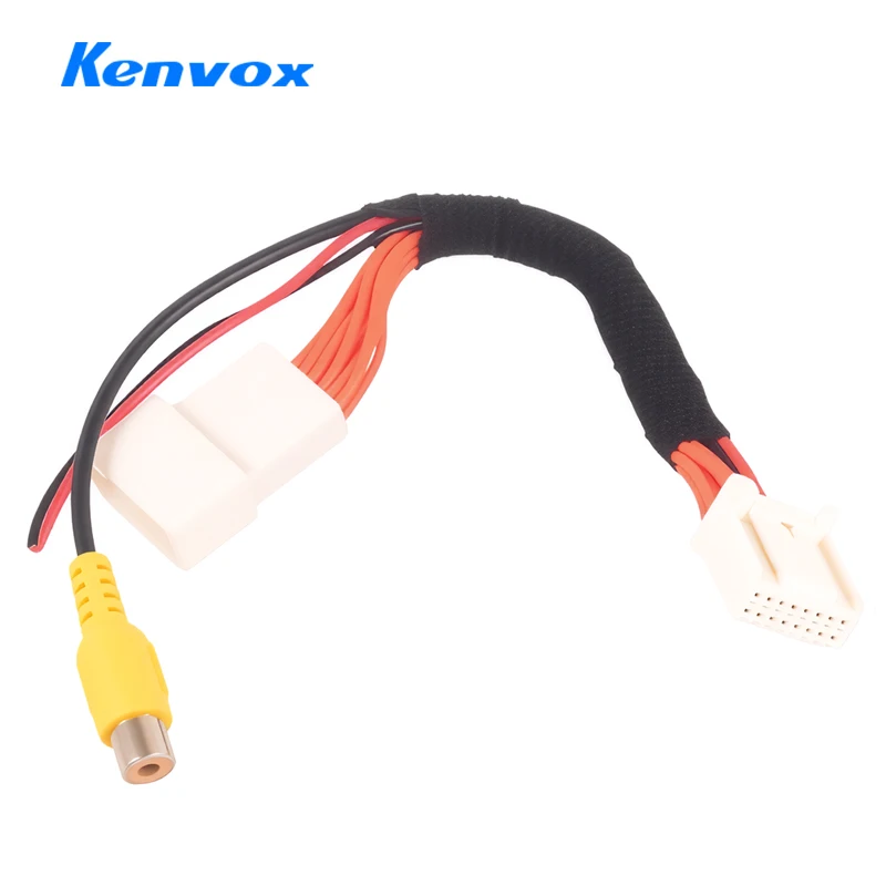 Car Navigation System Reversing Rear View Camera Adapter Cables Harness For Toyota Avalon Camry Prius RAV-4 2012-2014 16Pin