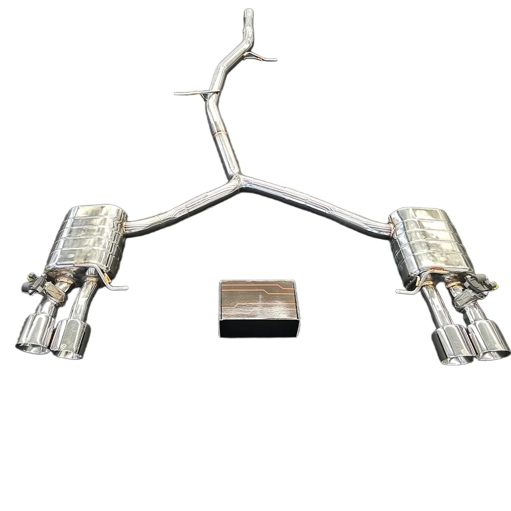 

VD For AUDI A4 A5 B8 B9 Four-wheel drive Catback Exhaust System Pipe Muffler With Valve Auto Performance Tuning Parts