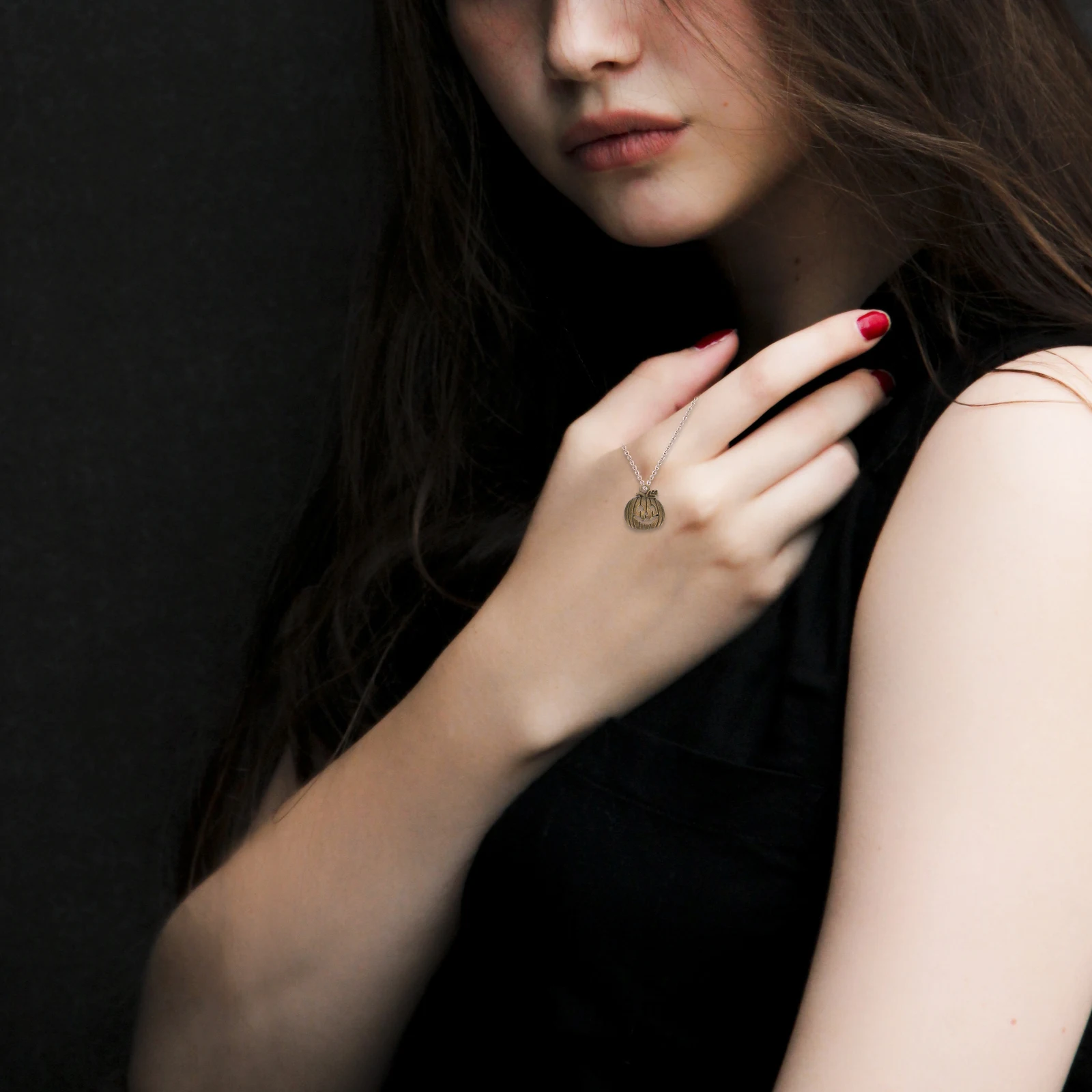 

100 шт., подвески в виде тыквы, сплав, подвеска на Хэллоуин, украшения, ожерелье, серьги, принадлежности для рукоделия, подарки для вечеринок, подвески