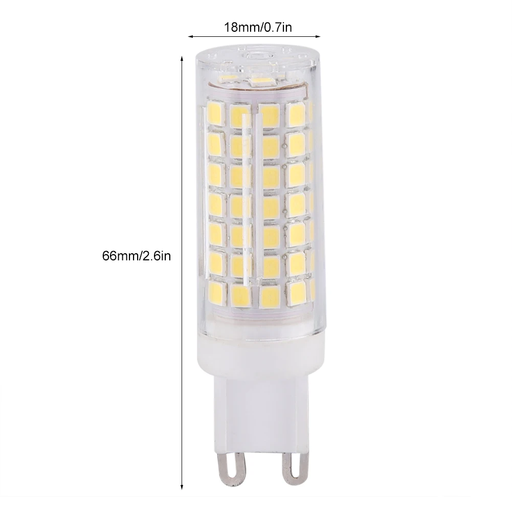 ZK50 Warm White G9 6W 85V-265V 88LED Corn Bulb Lamp Light for Home Indoor Decorative Lighting