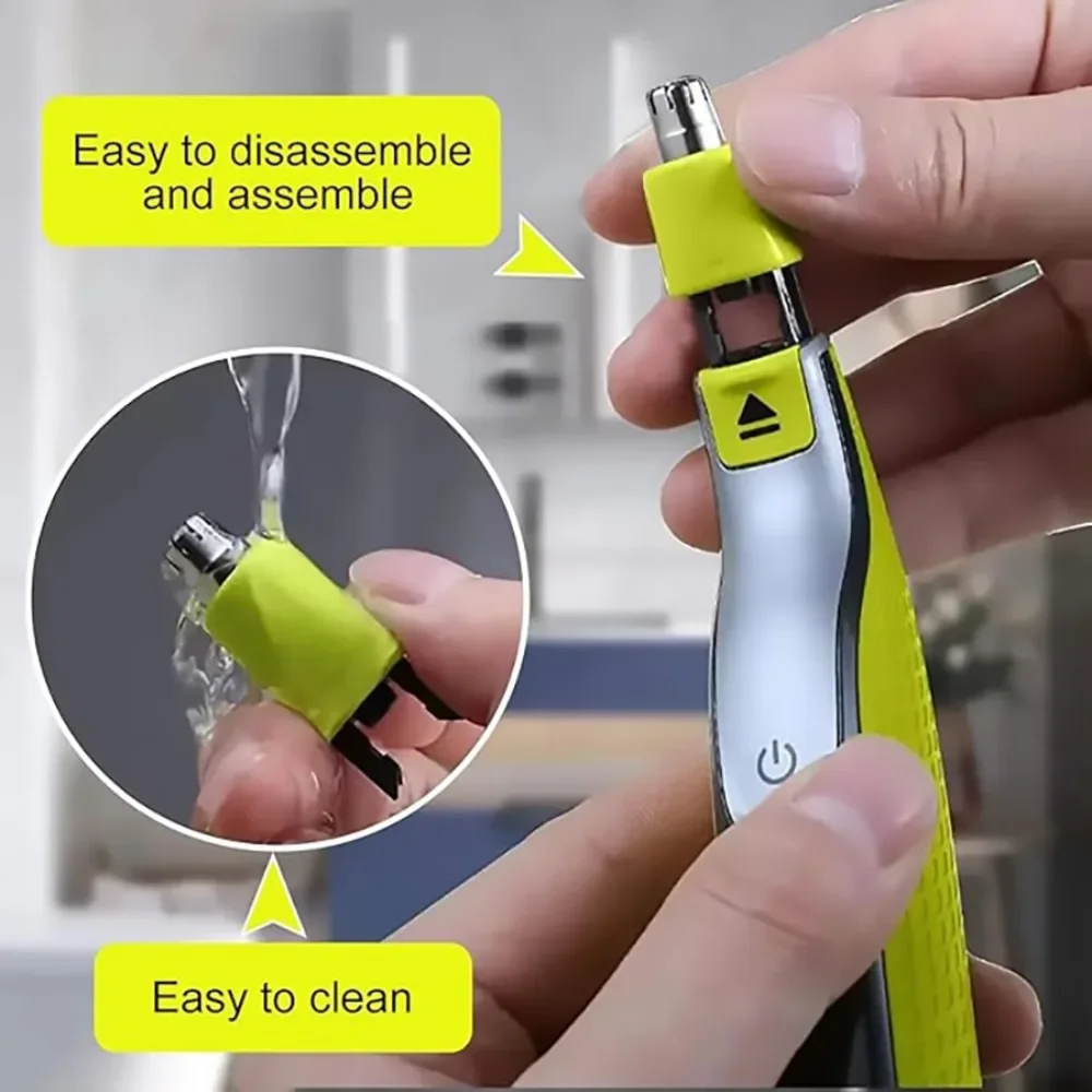 Adjustable Guide Comb & Nose Trimmer for Philip OneBlade QP2520/30/2620/63_Replacement Head Accessories