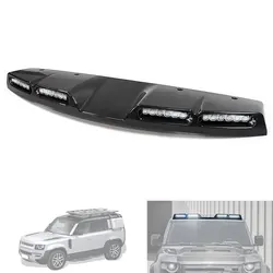 Car Body Parts For Rr Defender  Front Roof Spoiler With DRL TOP Led Light
