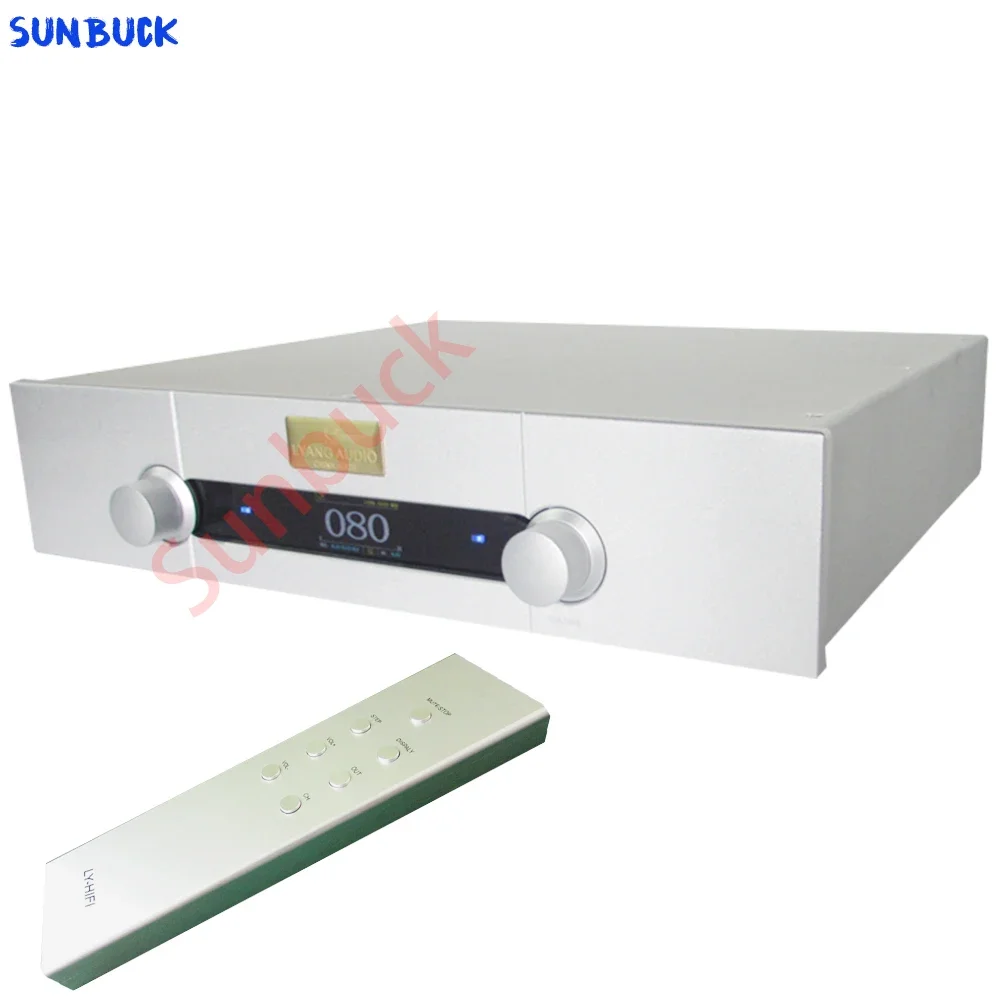 Sunbuck Tube Preamp T1000 PRO fully balanced remote control hifi Preamplifier Tube Preamplifier Power amplifie