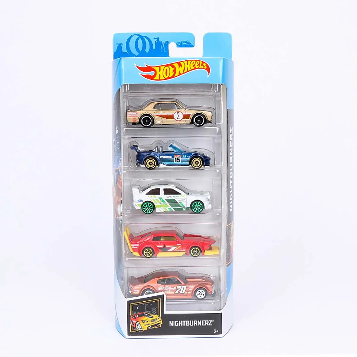 5Pcs Hot Wheels Toy,Track Racing Alloy Car Toy Five Pack Boy Toy Model for Collection,Cartoon Games Surrounding Toys Kid Gifts,