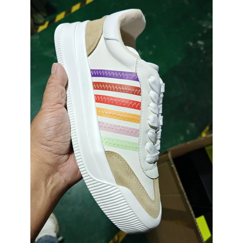 Striped Design DSQ2 Men Tennis Shoes Outdoor Running Sports Casual Shoes 2024 New Mesh Comfortable Male ICON Sneakers 38-45