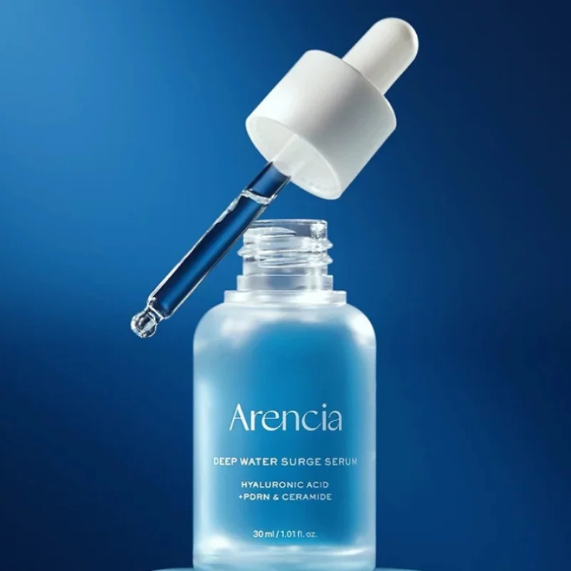 Arencia Facial Serum 30ml Hyaluronic Acid Brightening Hydrating Facial Essence Collagen Peptide Anti Aging Moisturizing Essence