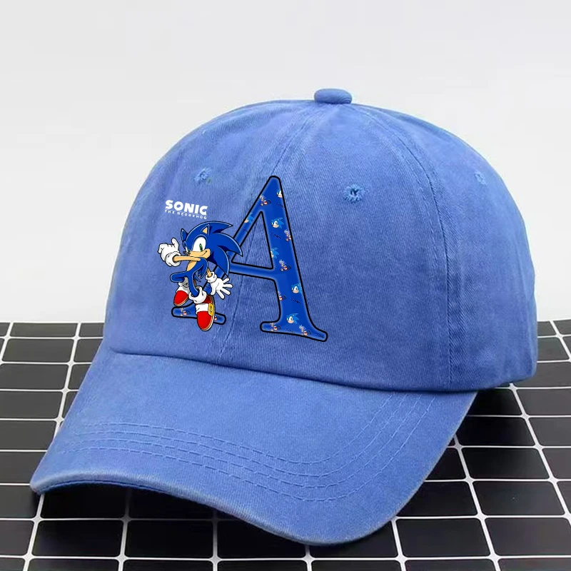 

Sonics Baseball Cap Men Women Adjustable Washed Baseball Hat Fashion Cute Personality Adult Children Sun Hat Anime Hip-hop Hats