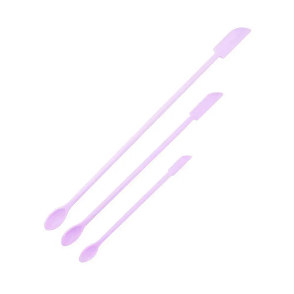 Double-Headed Scraper Silicone Small Tip Spatula Cosmetics Foundation Cream Mini Dig Spoon Makeup Tools Cosmetic