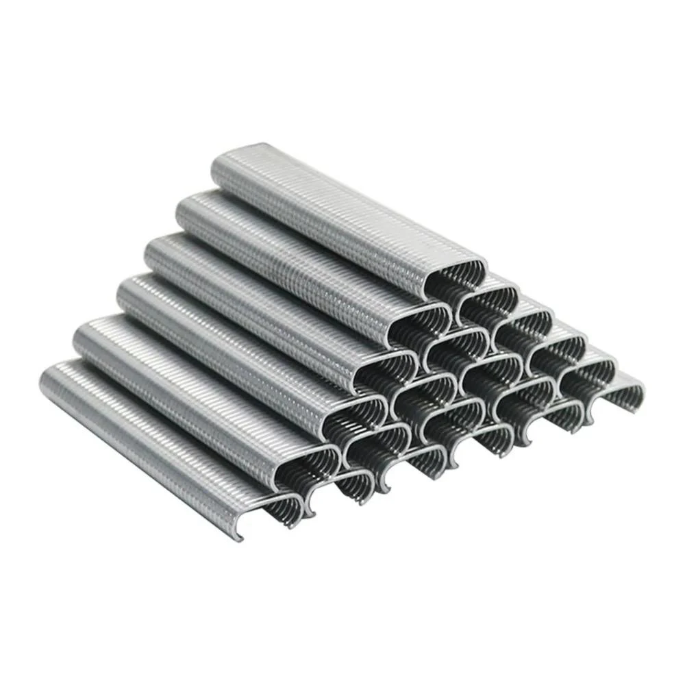 Hog Ring Gun Nails Galvanized Iron C-type Nails for Pneumatic Hog Ring Plier SC760/SC7E/SC7C Making Pet Cage, Wire Cage, Fence