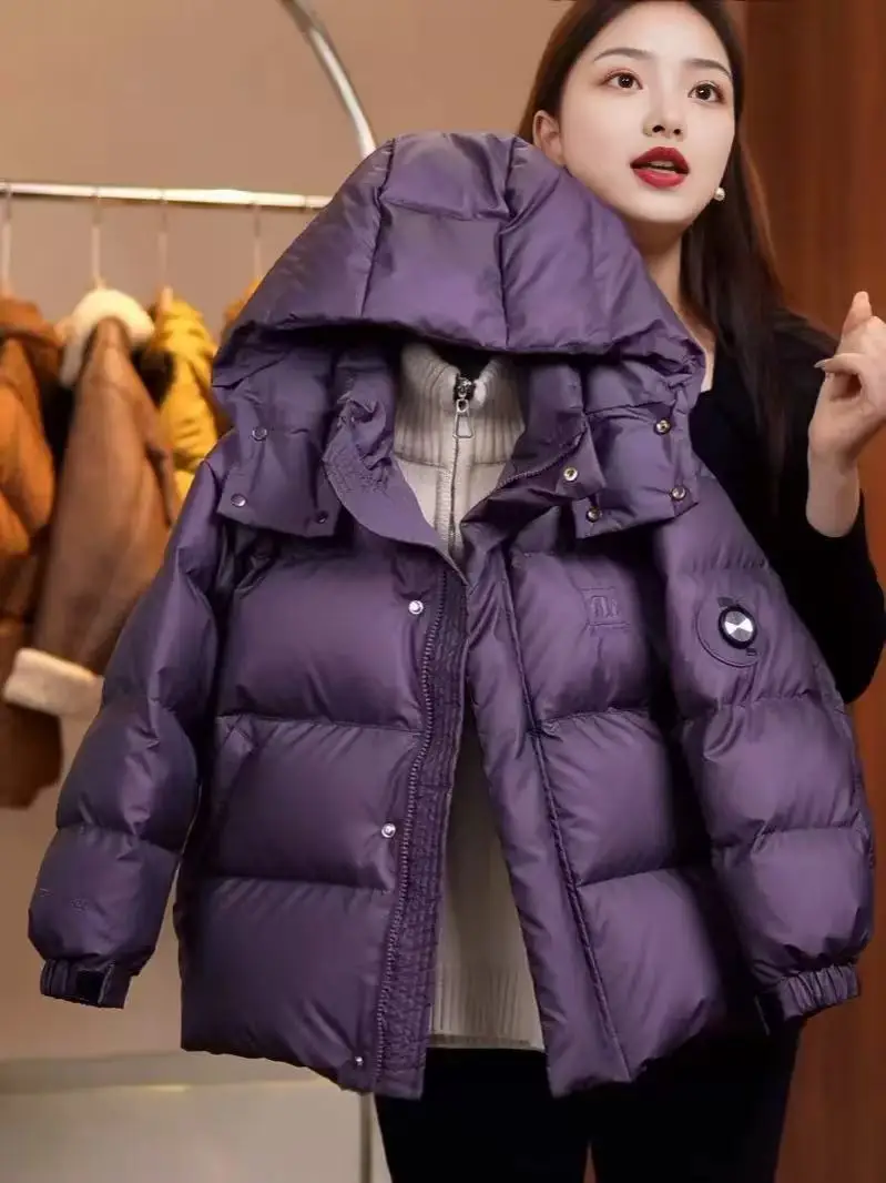 Winterjacke für Jungen, dicke warme Kapuzenjacke für Kinder, winddichte Freizeitjacke für Mädchen, Schule, kaltes Wetter, Oberbekleidung, 4-12 Jahre – Detail 9