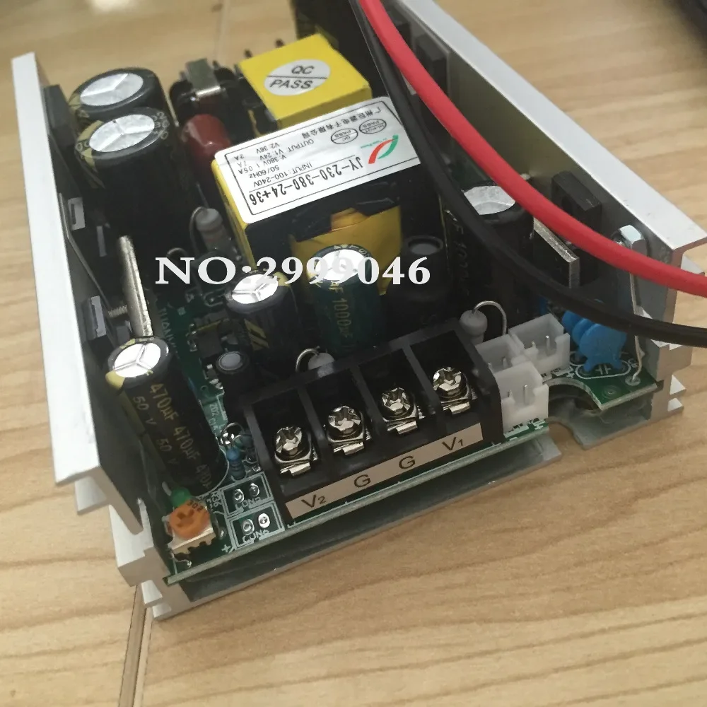 1 peça fonte de alimentação 200/230w para luz de feixe de cabeça móvel msd 5r/7r, entrada: 100-240v, saída 380v fonte de alimentação de luz de palco (-24/ + 36v)