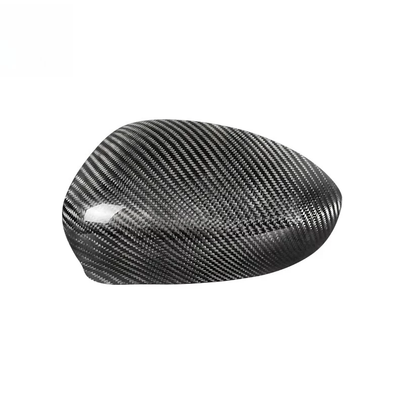 Carbon Fiber Rearview Mirror Cover Real Exterior Accessories for Fiat Abarth 500/500 Abarth Decoration and Protection