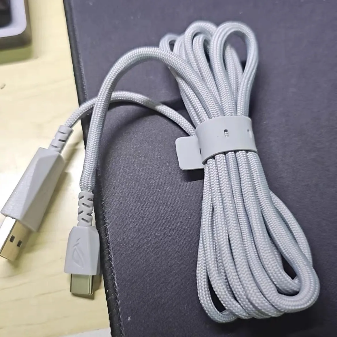 1 Piece Dual Mode Mouse Charging Cable For ROG Harpe Ace/Keris 2/Chakram 2/Keris AP/Gladius III/Pugio II Type-C Mice Wire Line