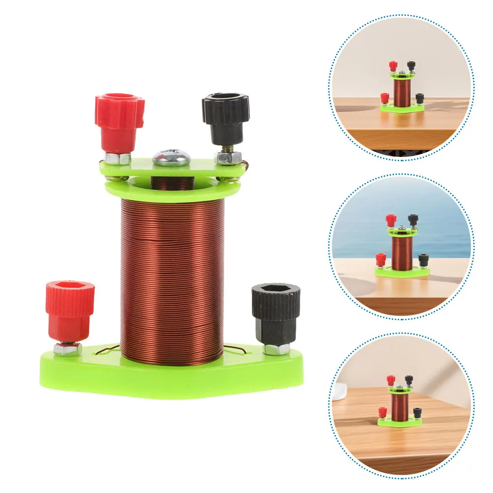 

2pcs Precision Induction Coil Set Primary Secondary Coils Physics Experiment Electromagnetic Teaching Tool For School Science