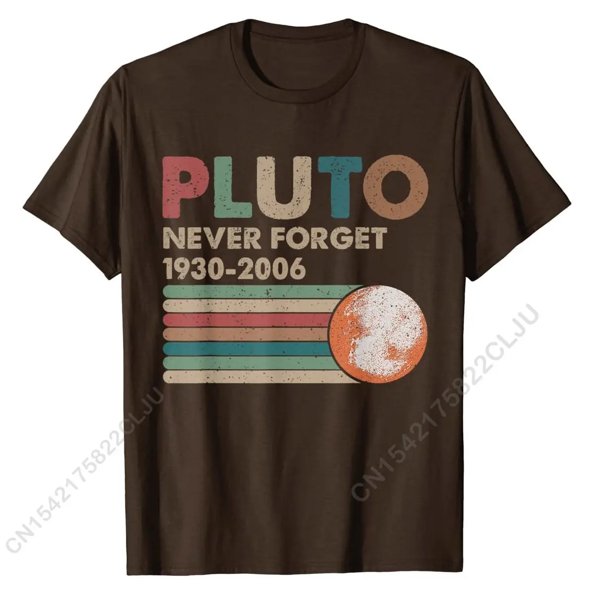 Pluto Never Forget 1930 - 2006 Vintage T-Shirt Design Cotton Men Tops T Shirt Fashionable Wholesale T Shirts