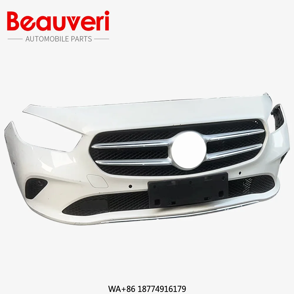 

B200 247, новый пластиковый передний бампер в сборе, автозапчасти