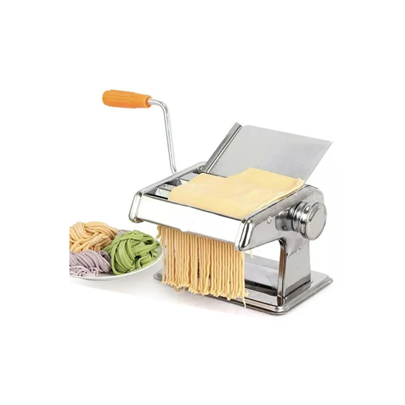 Stable Stainless Steel Pasta Making Machine Home Use Noodle Dough Machine for Restaurant or Food Shop New Condition