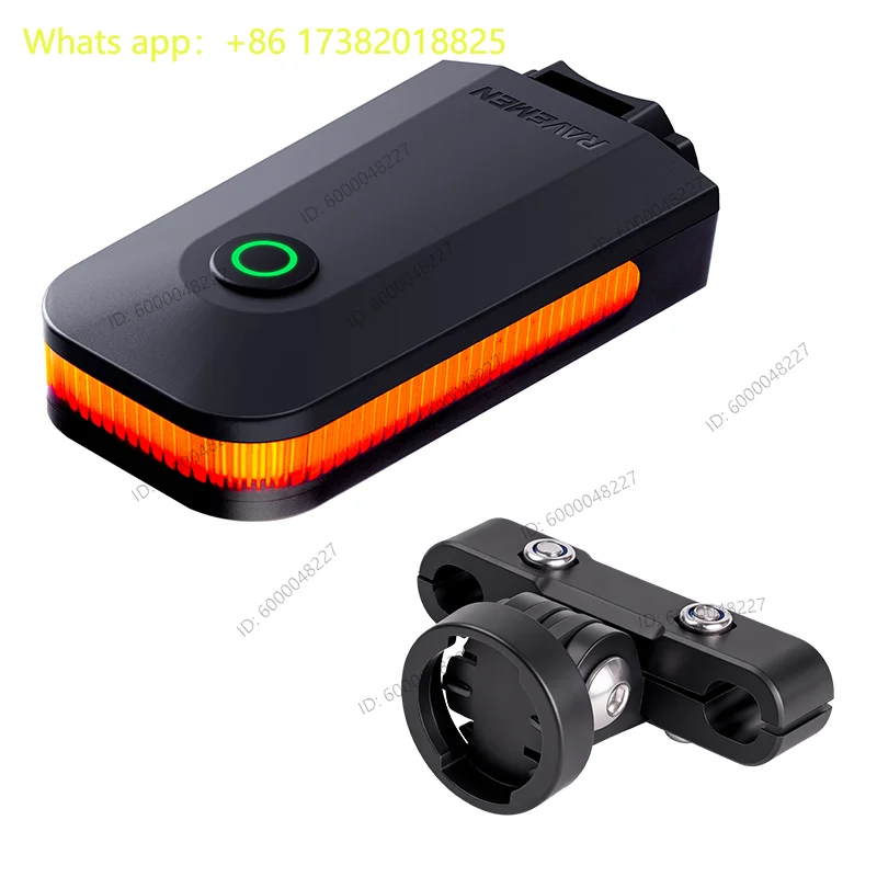 CL01 Pro Bike Rear Light Bicycle LED Taillight USB-C Rechargeable Auto On-off Brake Sensor Side Visibility Update Mount