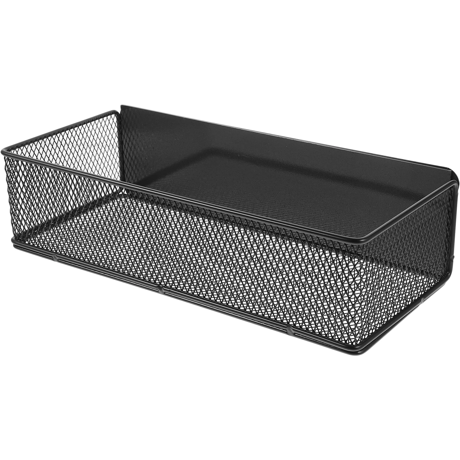 

Magnetic Storage Box Spice Shelf Fridge Organizer Black Refrigerator Racks Baskets Kitchen Cabinet Door Magnetic Shelf