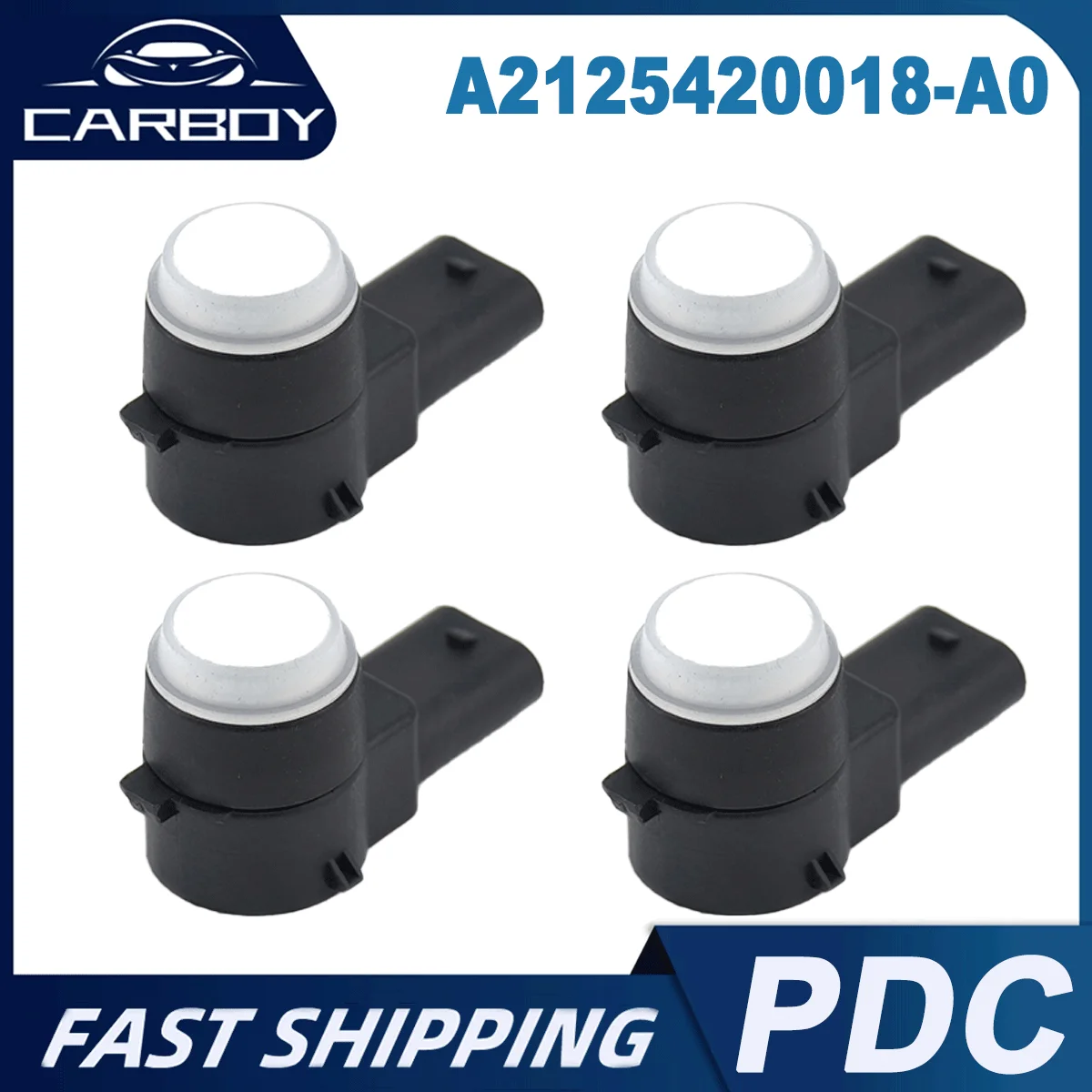 

1/4PCS White PDC Parking Sensor For Mercedes Benz A B C E SCLASS C250 C300 C350 C63 AMG SLK250 A2125420018-A0 0263023184