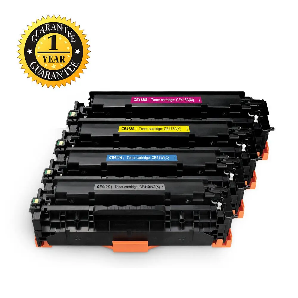 

4 шт., тонер CE410A -CE413A 305A для HP LaserJet Pro 300 400, цветной МФУ M375nw