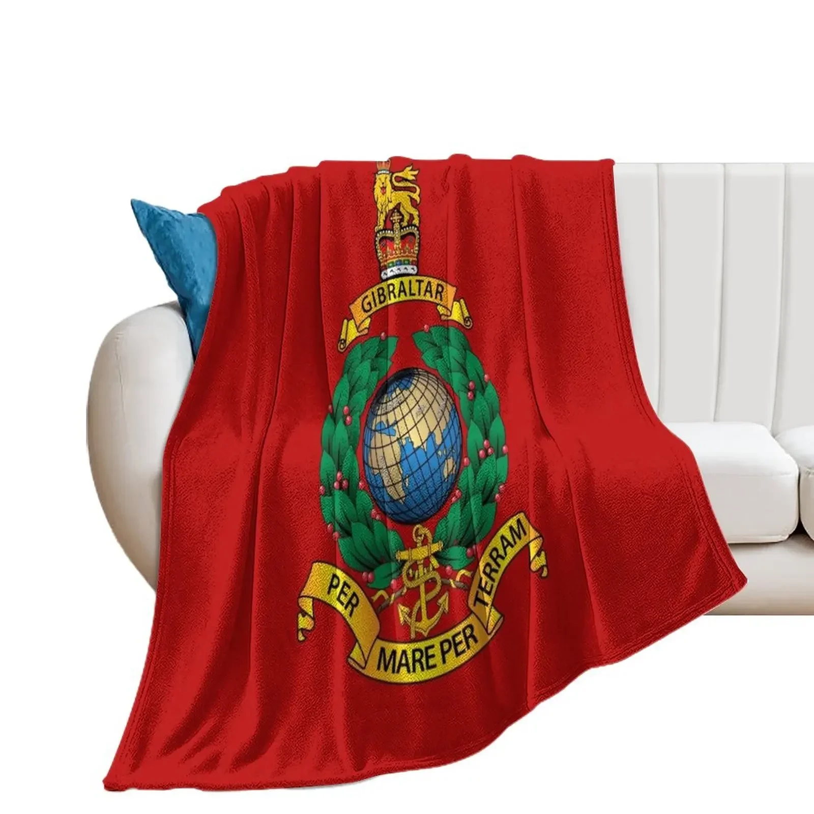 

ROYAL MARINES Throw Blanket Blankets For Sofas Baby Blankets