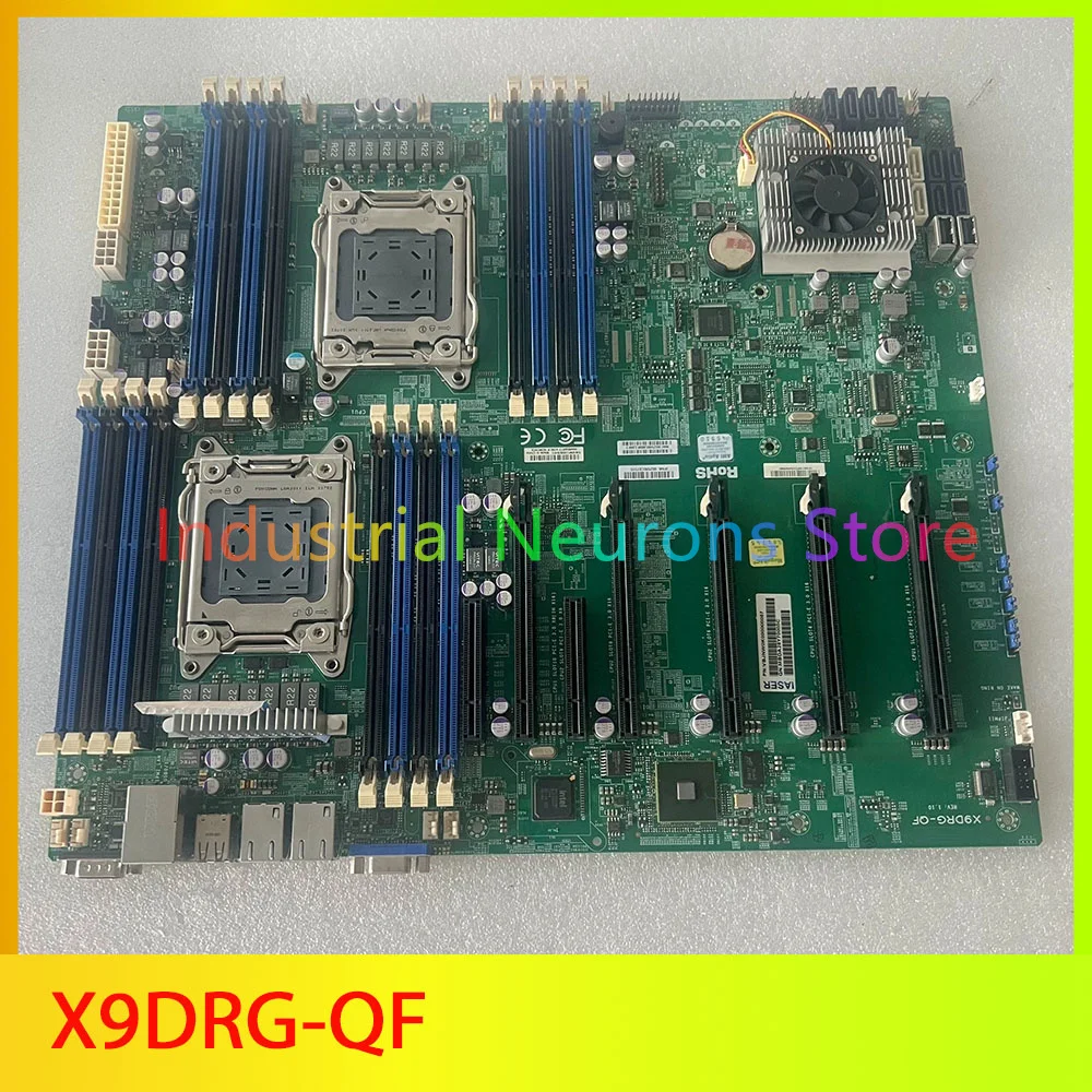 

Dual Server Motherboard Supports E5-2600 CPU DDR3 X9DRG-QF