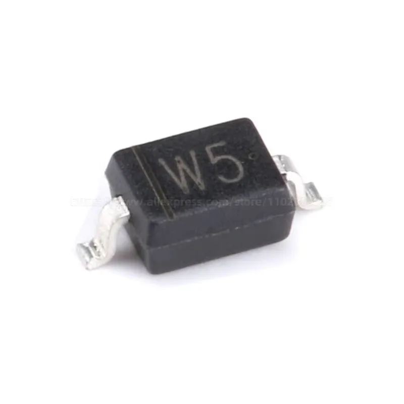 50 قطعة B5819WS SL B0540WS SF B5817WS SJ BAT60B W5 SOD-323 SMD شوتكي الثنائيات