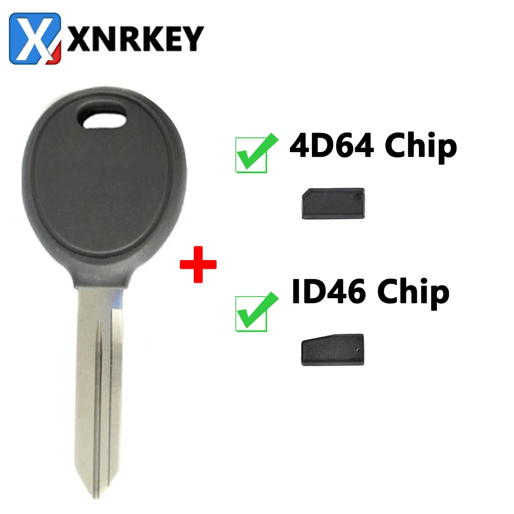 XNRKEY Car Smart Remote Key for Chrysler Town & Country for Dodge Caravan Dakota Durango Neon for Jeep Liberty ID:4D64 ID46 Chip