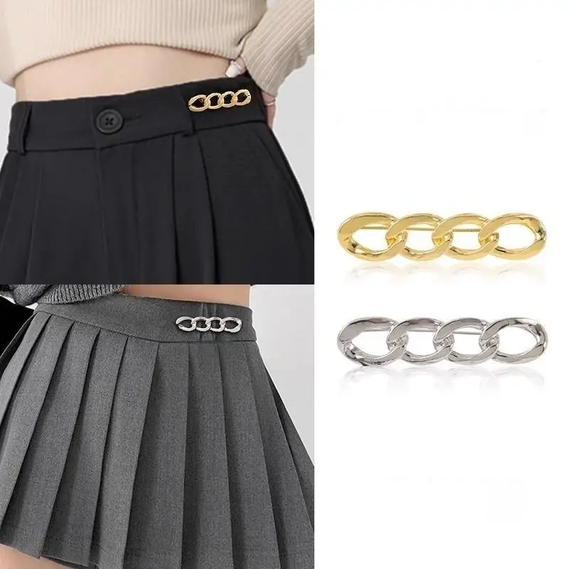 3 Stück vielseitige Taillenschnallen für Jeans, modischer, verstellbarer, abnehmbarer Gürtel ohne Nähen, Taillenverengung – Detail 4