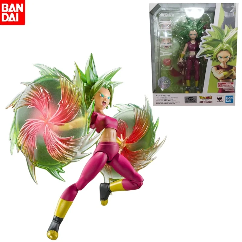 

Bandai Original Shfiguarts Dragon Ball Kefla Action Figure Super Saiyan Pvc Model Collectible Figurines Anime Doll Statue Toys