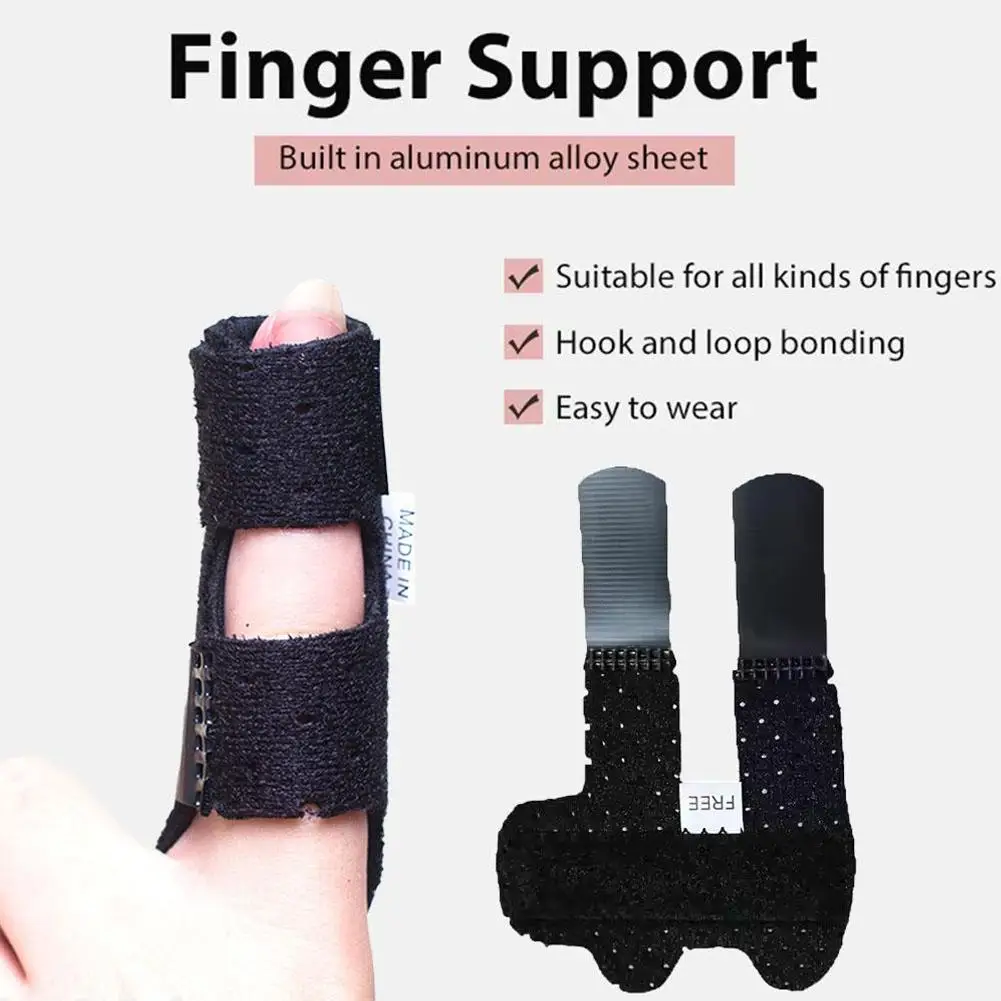 Verstelbare vingerspalkmouwen Artritis Ondersteuning Vingerbeschermer Basketbal Volleybal Vingerbescherming Sportvingerbeschermer