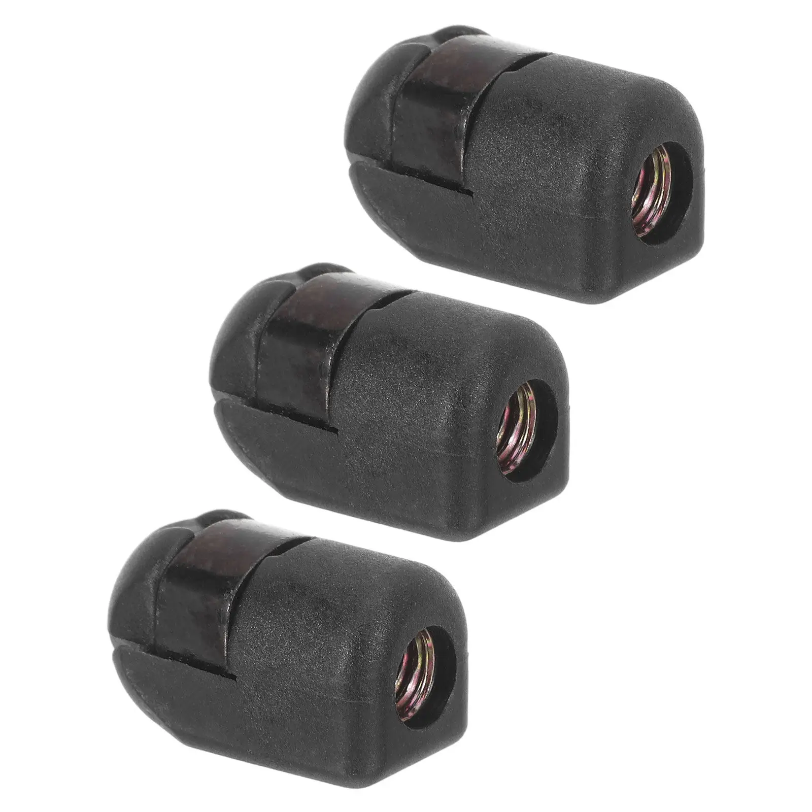 3Pcs Gas Spring End Fittings Black M8 Female Thread Ball Joint Connectors for Automotive Gas Strut Lift Supports Car Hoods view 2