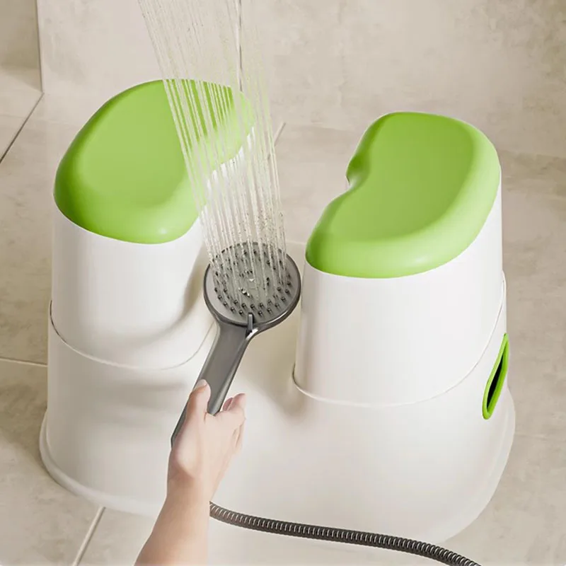 Plastikowe krzesło toaletowe łazienkowe prysznic dzieci nocnik dla seniora stołek medyczny mata designerska dla niepełnosprawnych niskie łóżka domowe meble