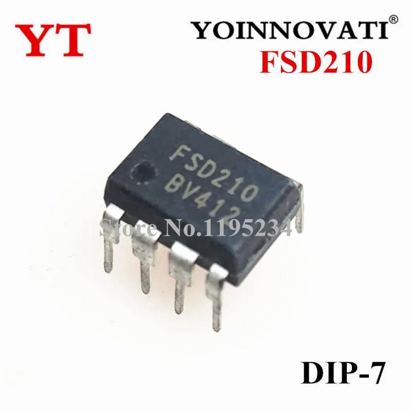 10pcs/lot FSD210 DIP-7 IC  Best quality