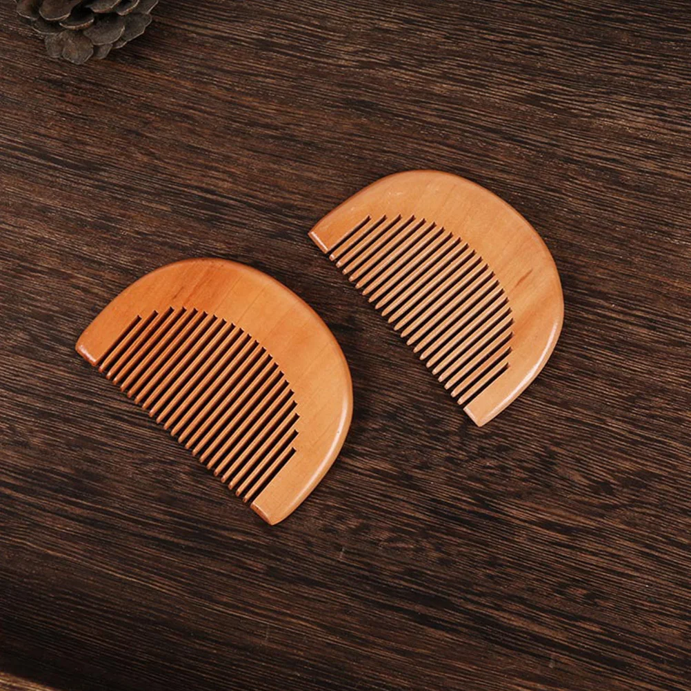 

Набор из 8 деревянных расчесок: портативные, из натурального дерева, антистатические, для распутывания волос, для женщин и мужчин, с гладкими зубцами, для кожи головы