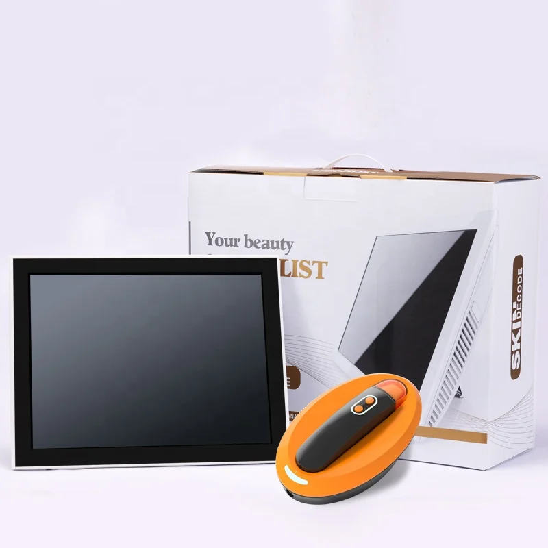 STLF LZS SY-SA07 2022 جهاز تحليل كشف الأدمة البشرة الذكي خبير العناية بالوجه