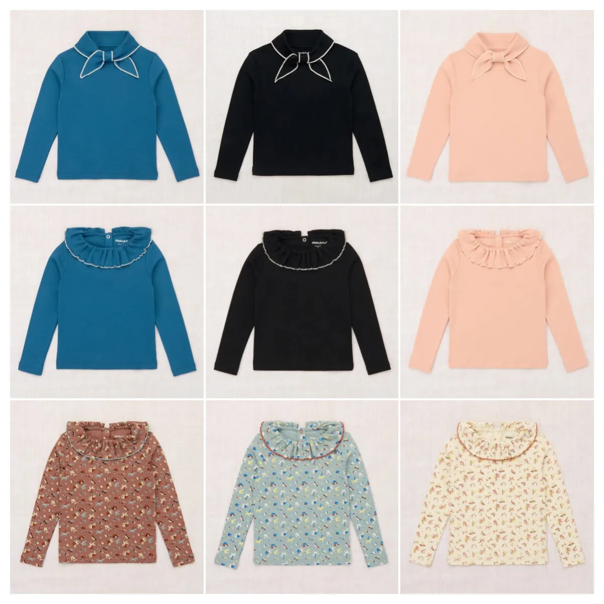 

2025 autumn new toddler girls clothes kids printed long sleeve t shirts tees