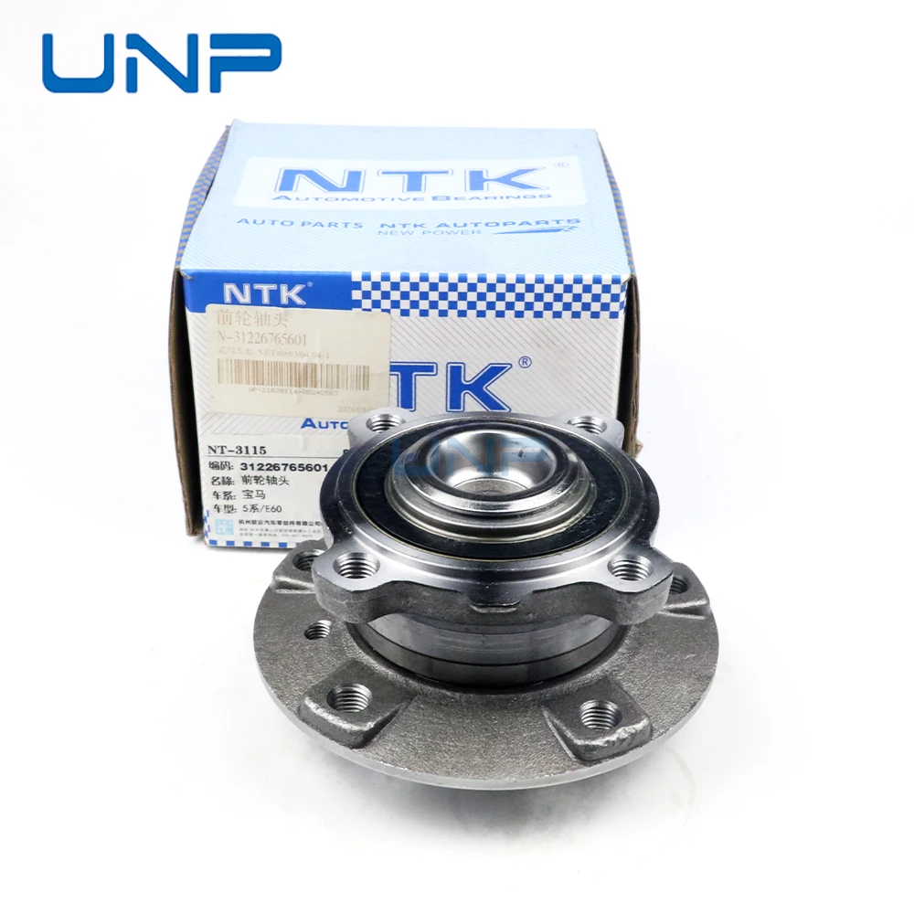 

31226765601 Front Wheel Hub Bearing for BMW 5 6 E39 E60 E61 E63 E64 530i 520d 520i 523i 630i 1996-2010, 31222348051 31226760177