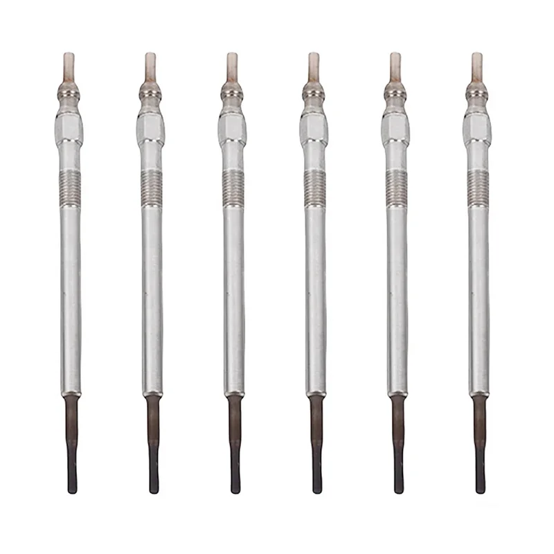 

For JEEP GRAND CHEROKEE 3.0L/For RAM 1500 3.0L Glow Plug Set- 6 Pieces, Part Numbers 68211173AA, 68460484AA, 68460484AB