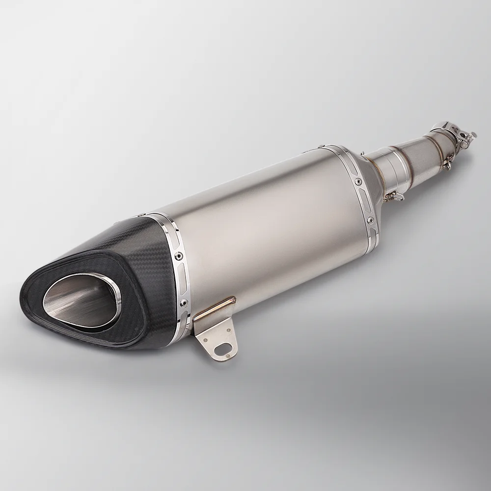 SR4 C400 Hong 350FOR C400/SR4 T350SLIP-ON LINE Motorcycle Muffler Exhaust Pipe System Dedicated