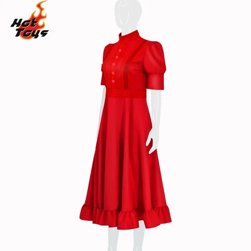 فستان أحمر ملابس نسائية خيالية للهالوين كرنفال ملابس للحفلات لؤلؤة كوسبلاي فانتازيا زي تنكر للفتيات والنساء البالغات #4