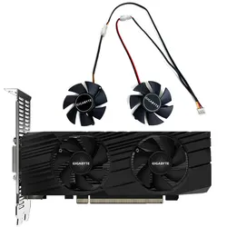 FS1250-С2053А FS1250-А1042А6FL 2PIN 3PIN GIGABYTE GTX 1650 fan，For GIGABYTE GTX 1650、GV-N1656OC-4GL Graphics card cooling fan