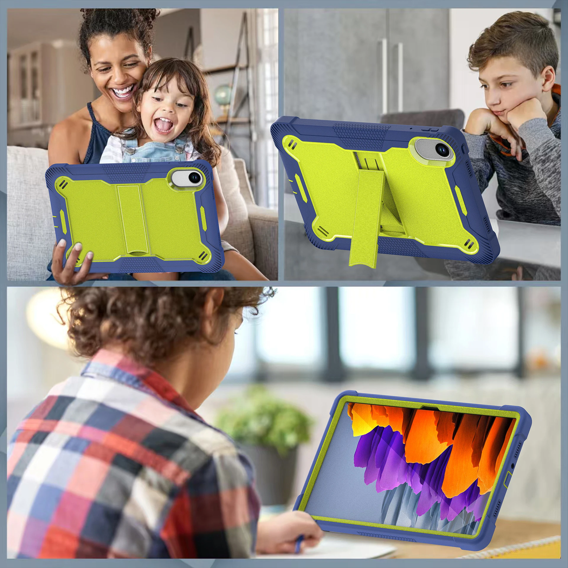 Built-in Kickstand Armor Case For Xiaomi Poco Pad C1 Redmi Pad 2 9.7 2026 2025 SE 11