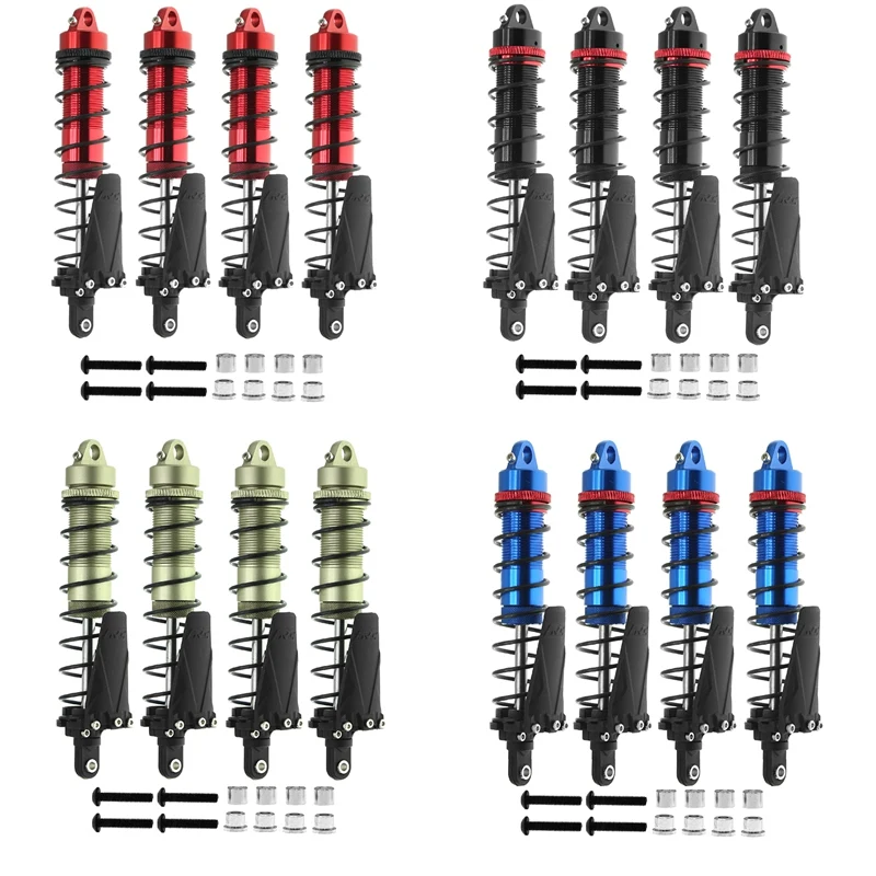 

4PCS Metal 120Mm Shock Absorber Oil Damper For 1/10 RC Crawler Car Axial SCX10 AXI03007 RBX10 D90 TRX4
