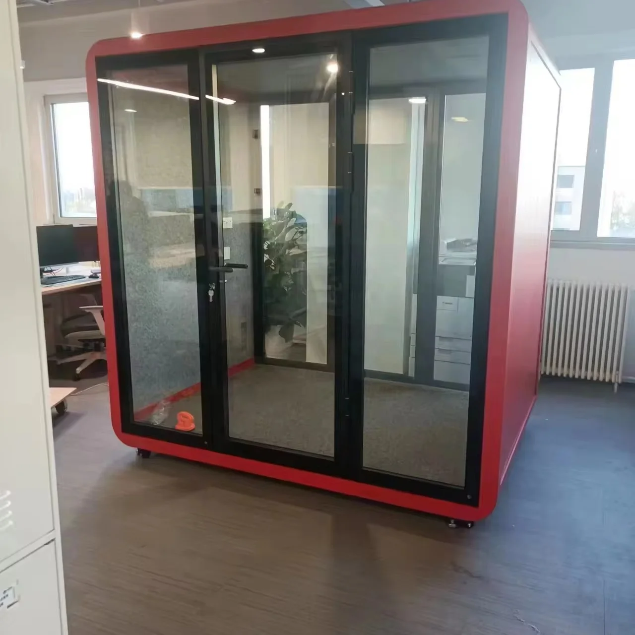 Mobile Silent Soundproof Silo Negotiation Room Music Room Meeting Soundproof Booth